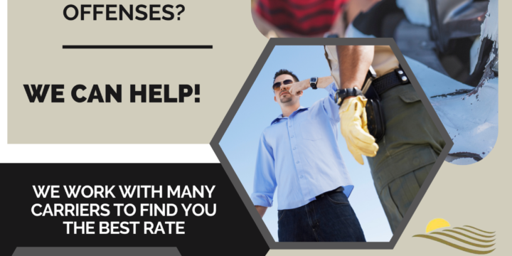 Have a driving record? Let us help!